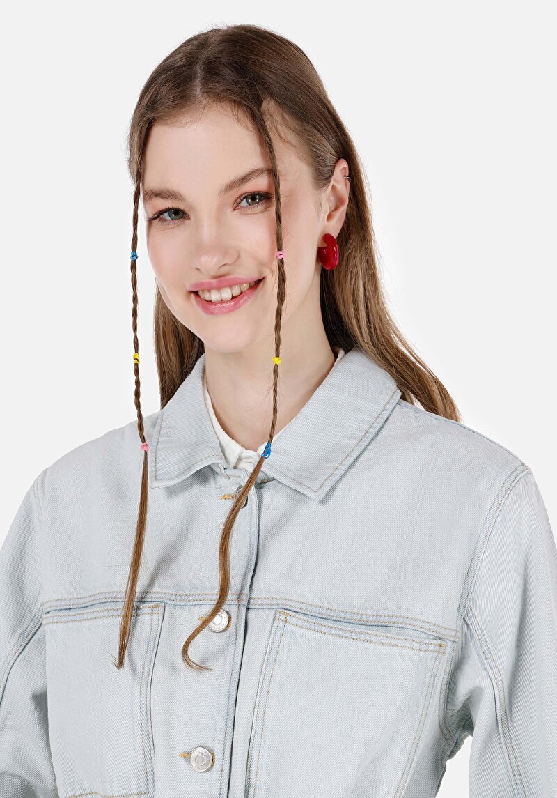 Показати інформацію про 350 Lotte Піджак Жіночий Блакитний  Cl1069589