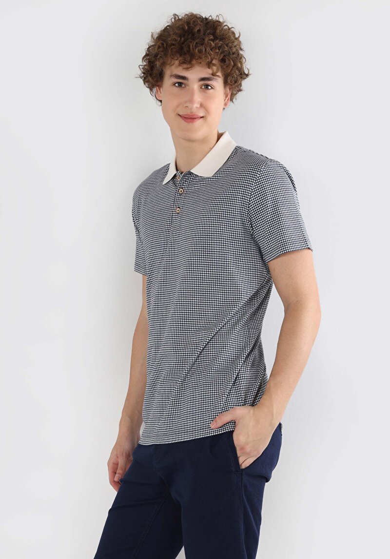 Показати інформацію про Поло З Коротким Рукавом Чоловіче Блакитне  Cl1064304