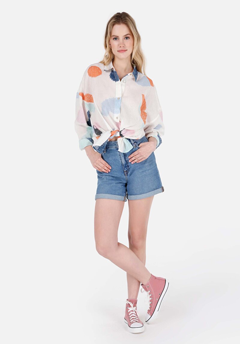 Зображення Шорти Жіночі Блакитні Cl1069630