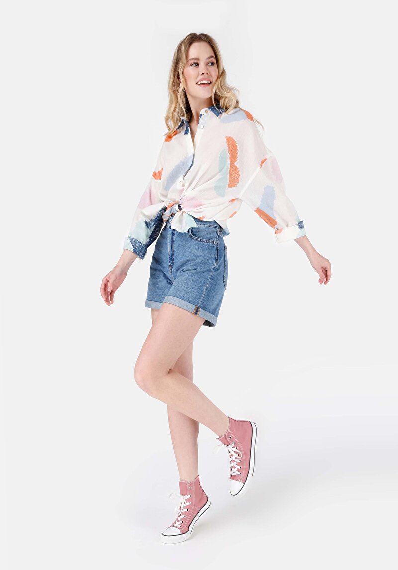 Зображення Шорти Жіночі Блакитні Cl1069630