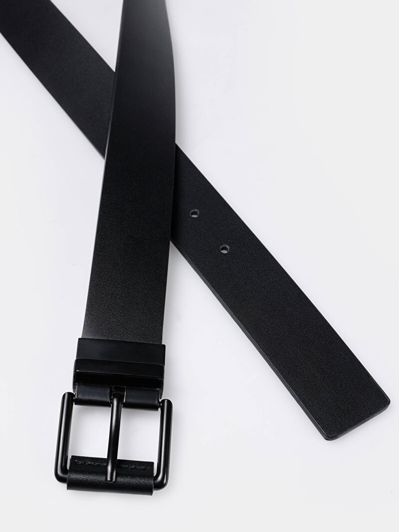 Показати інформацію про Ремінь Чоловічий Чорний  Cl1067414