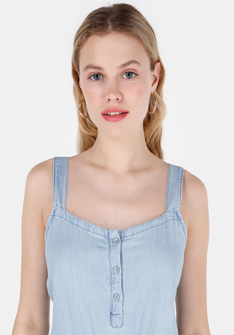 Показати інформацію про Комбінезон Жіночий Блакитний  Cl1069641