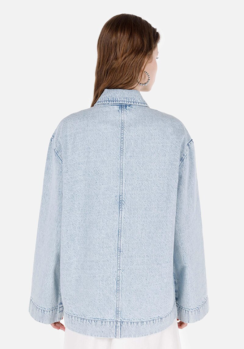 Показати інформацію про 360 Fritzy Піджак Жіночий Блакитний  Cl1069643