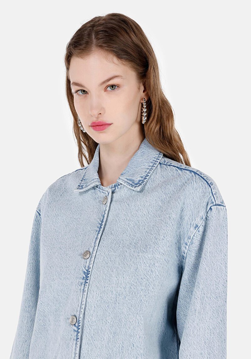 Показати інформацію про 360 Fritzy Піджак Жіночий Блакитний  Cl1069643