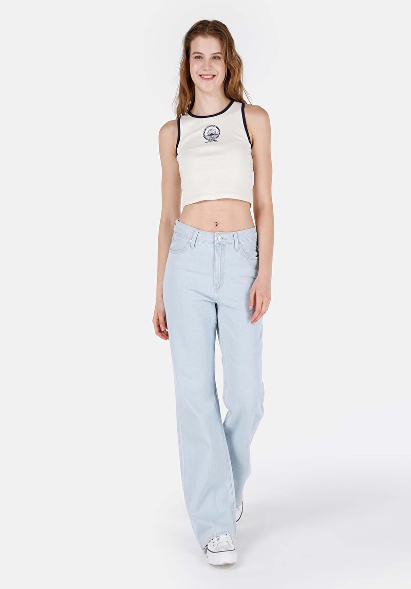 Зображення 995 Sares Джинси Жіночі Блакитні Класичного Крою Cl1069653