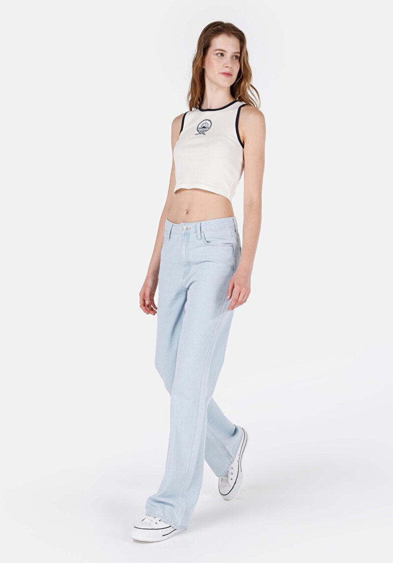 Зображення 995 Sares Джинси Жіночі Блакитні Класичного Крою Cl1069653