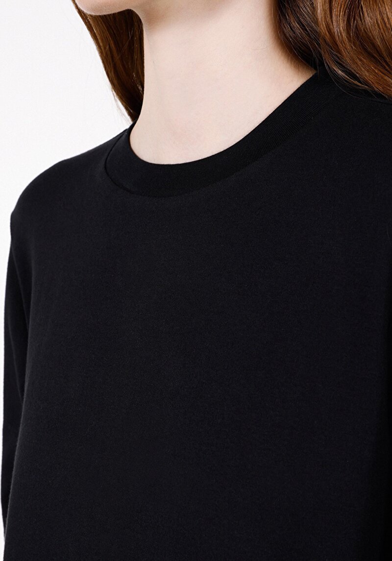 Зображення Футболка З Довгим Рукавом Жіноча Чорна  Cl1072549