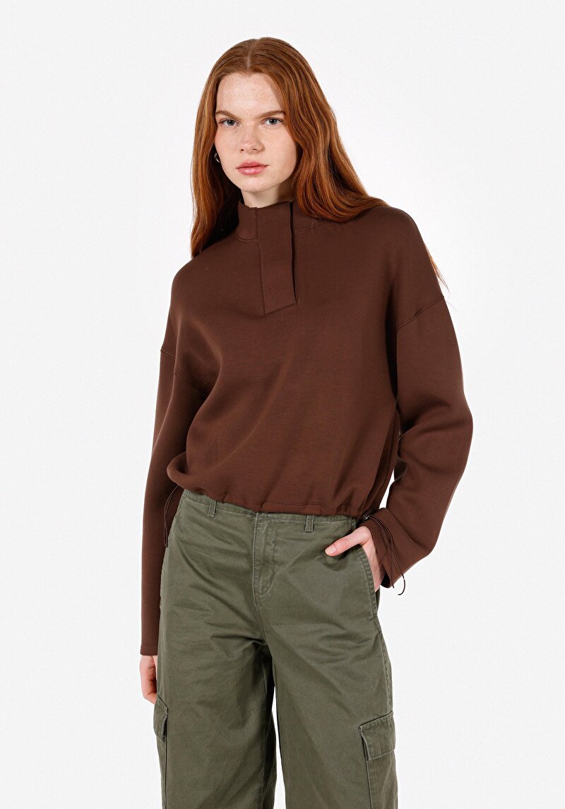 Зображення Толстовка Жіноча Коричнева  Cl1072554
