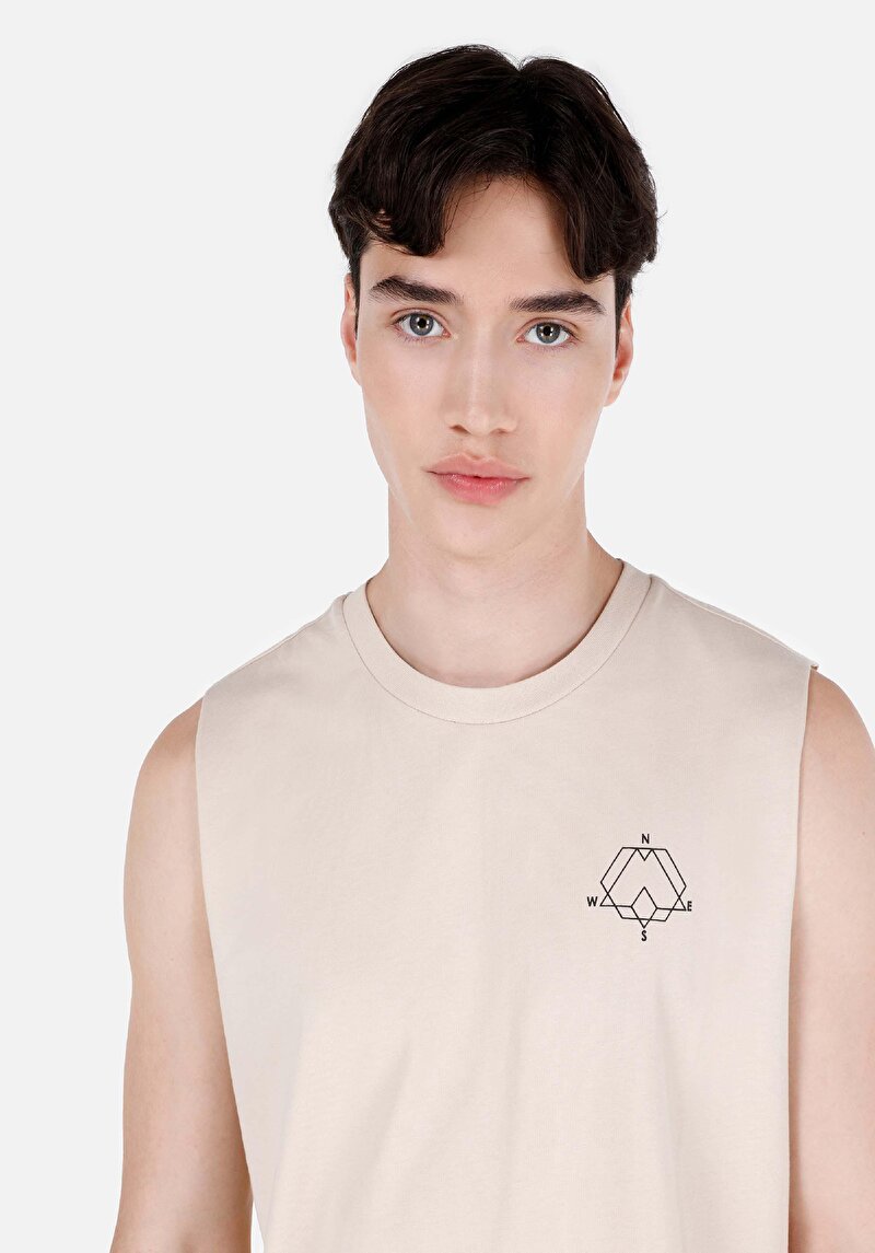 Показати інформацію про Майка Чоловіча Бежева  Cl1069890