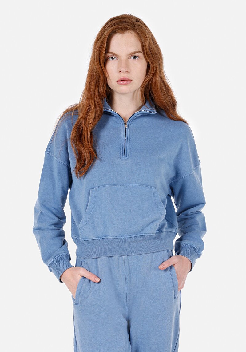 Зображення Толстовка Жіноча Блакитна Cl1072556
