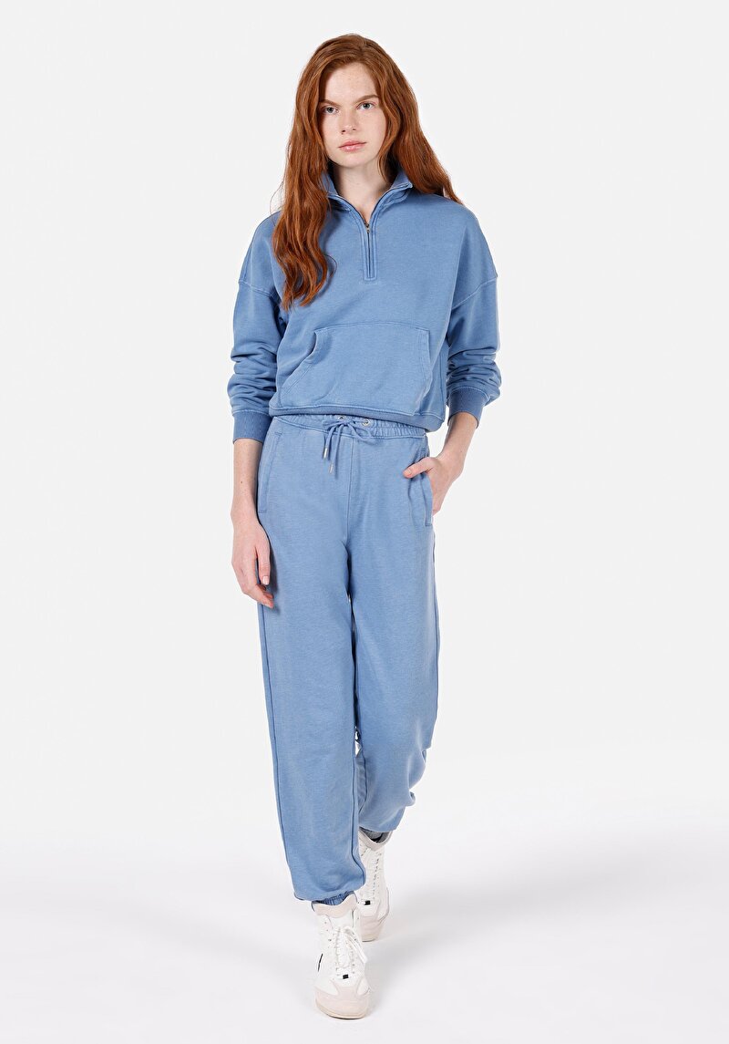 Показати інформацію про Спортивні Брюки Жіночі Блакитні  Cl1072560