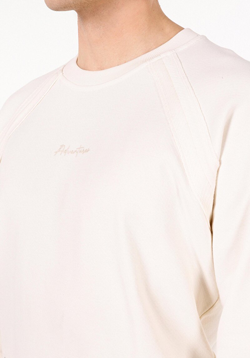 Показати інформацію про Футболка З Довгим Рукавом Чоловіча Бежева  Cl1070085