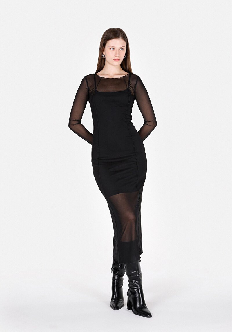 Показати інформацію про Сукня Жіноча Чорна  Cl1072586