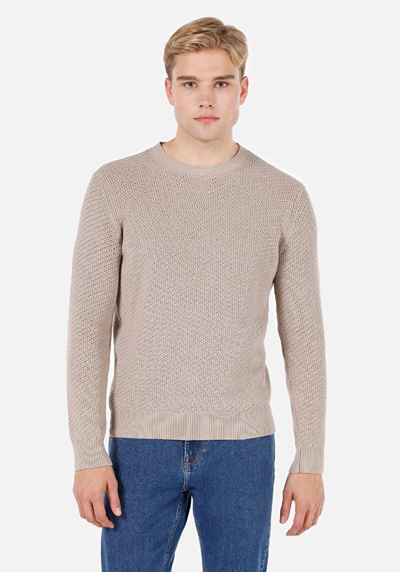 Зображення Светр Чоловічий Бежевий Cl1072642