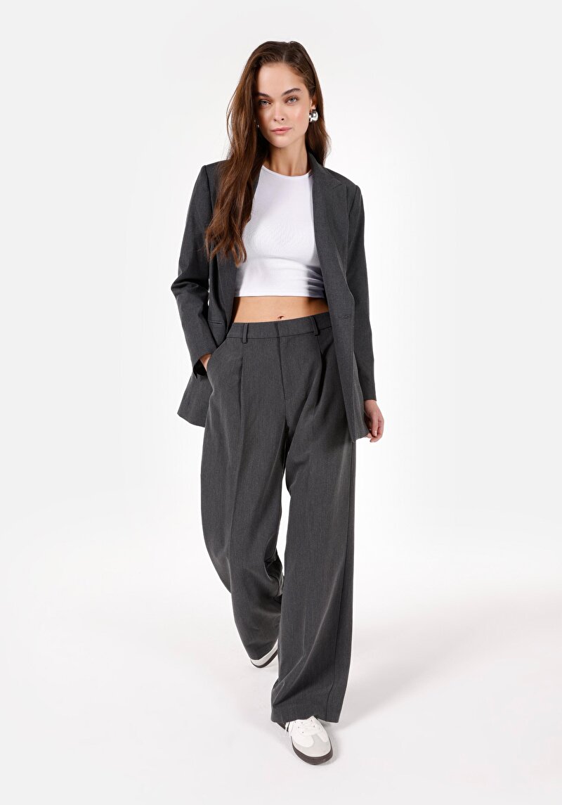 Показати інформацію про Брюки Жіночі Сірі  Cl1070178