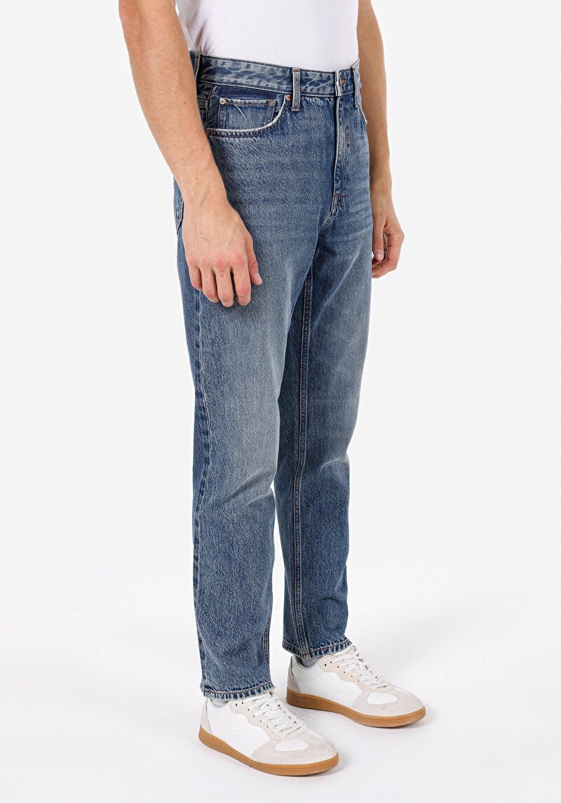 Зображення 047 Fit Джинси Чоловічі Сині Класичного Крою Cl1072840