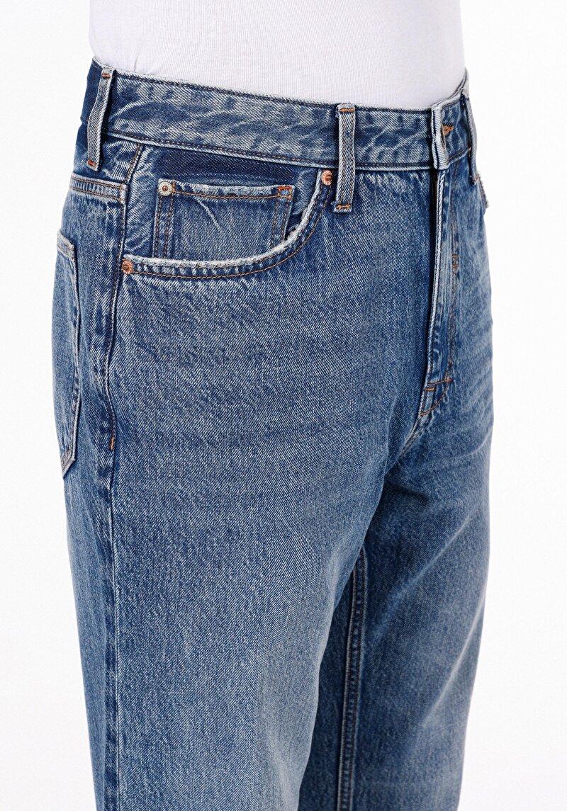 Показати інформацію про 047 Fit Джинси Чоловічі Сині Класичного Крою Cl1072840