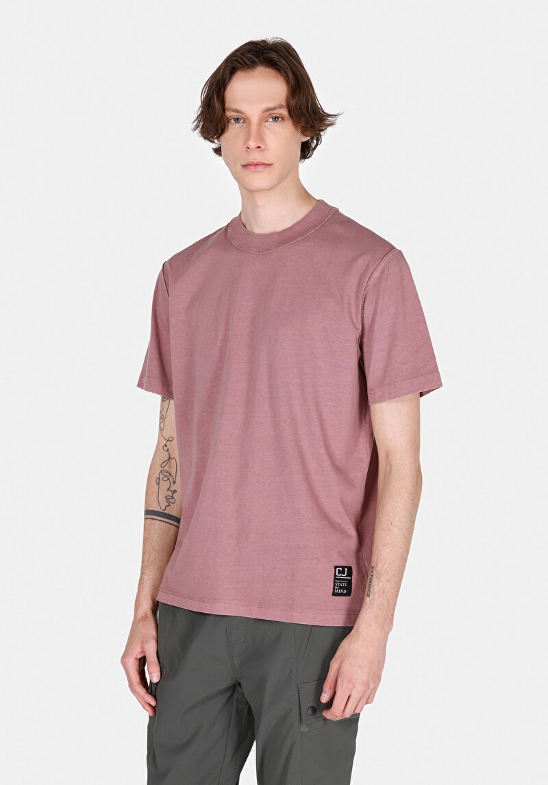 Зображення Футболка З Коротким Рукавом Чоловіча Рожева  Cl1072858