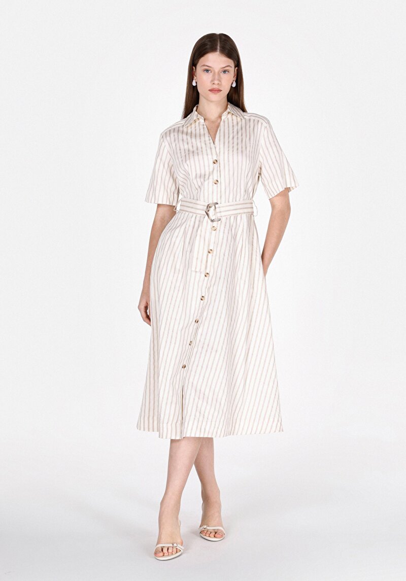 Показати інформацію про Сукня Жіноча Бежева  Cl1073068