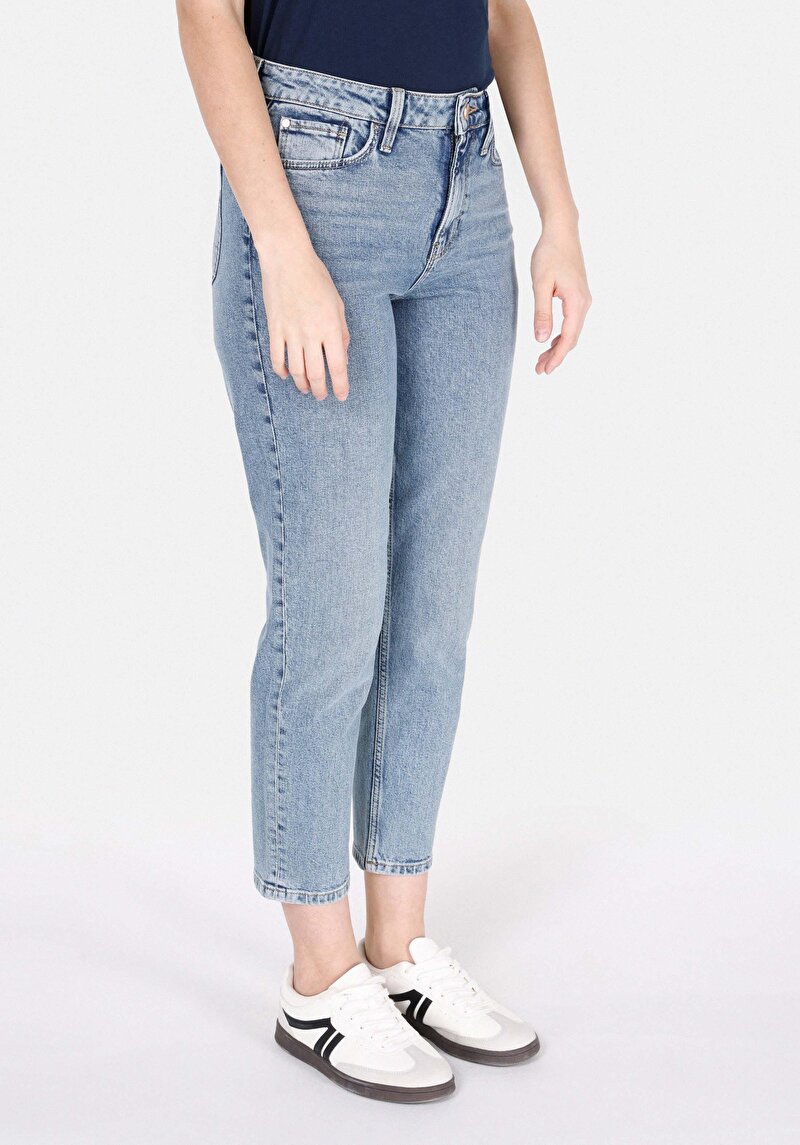 Зображення 896 Maria Джинси Жіночі Блакитні Cl1073214