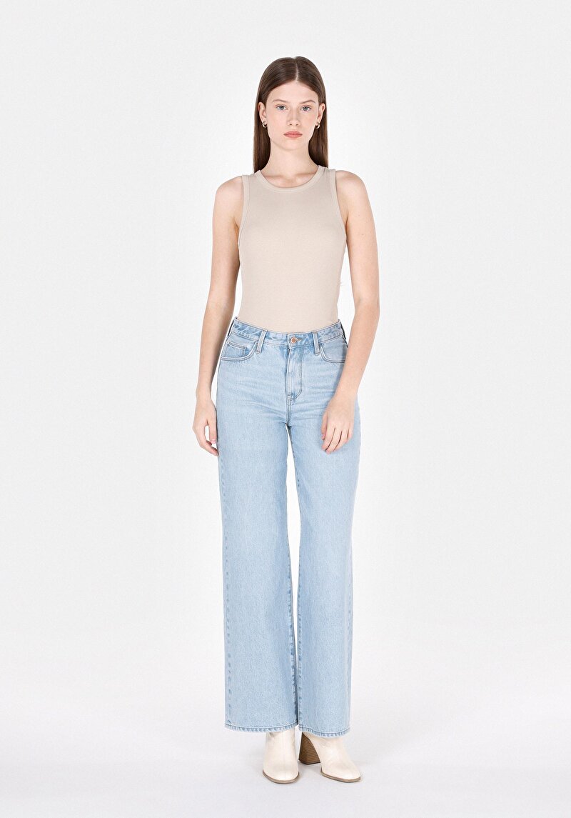 Зображення 970 Berry Джинси Жіночі Блакитні Класичного Крою Cl1073219