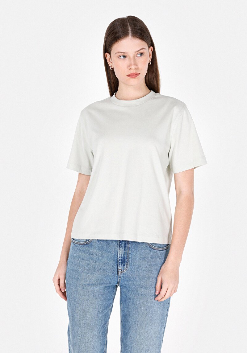 Показати інформацію про Футболка З Коротким Рукавом Жіноча Зелена  Cl1073445