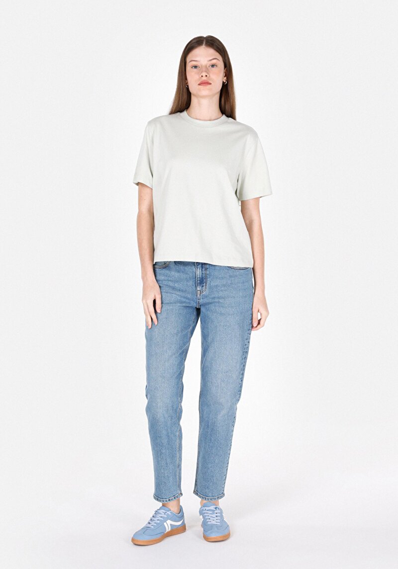 Показати інформацію про Футболка З Коротким Рукавом Жіноча Зелена  Cl1073445