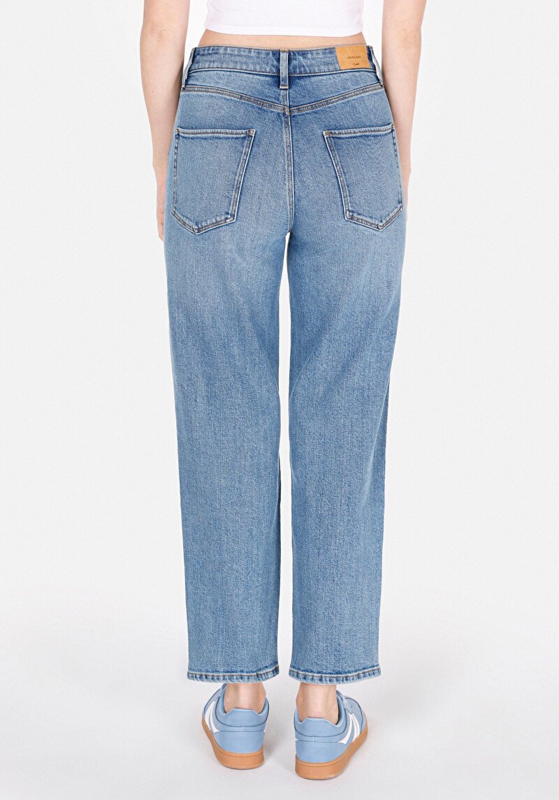 Зображення 884 Lauren Джинси Жіночі Блакитні Прямого Крою Cl1073556