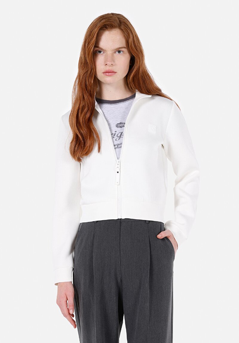 Зображення Толстовка Жіноча Біла Cl1073676