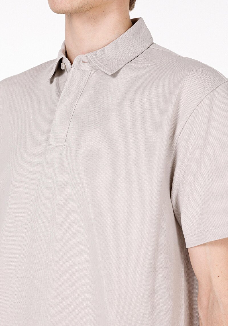 Показати інформацію про Поло З Коротким Рукавом Чоловіче Сіре  Cl1073959