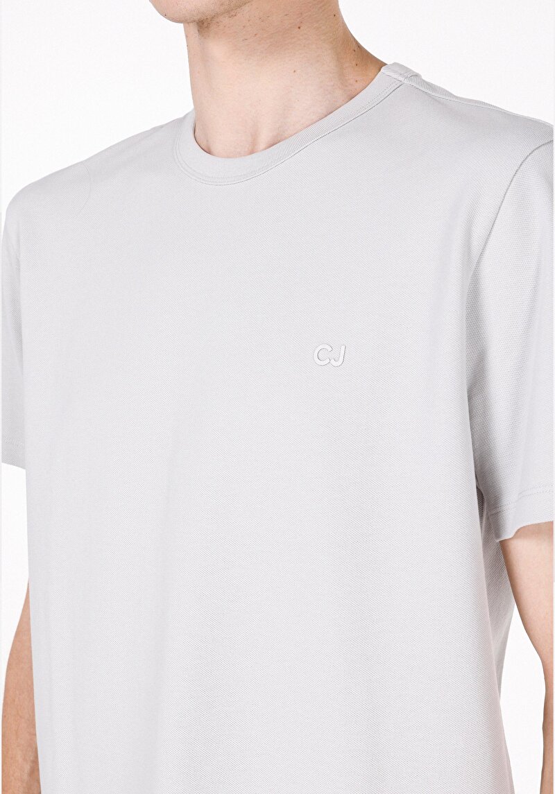 Зображення Футболка З Коротким Рукавом Чоловіча Сіра Cl1073962