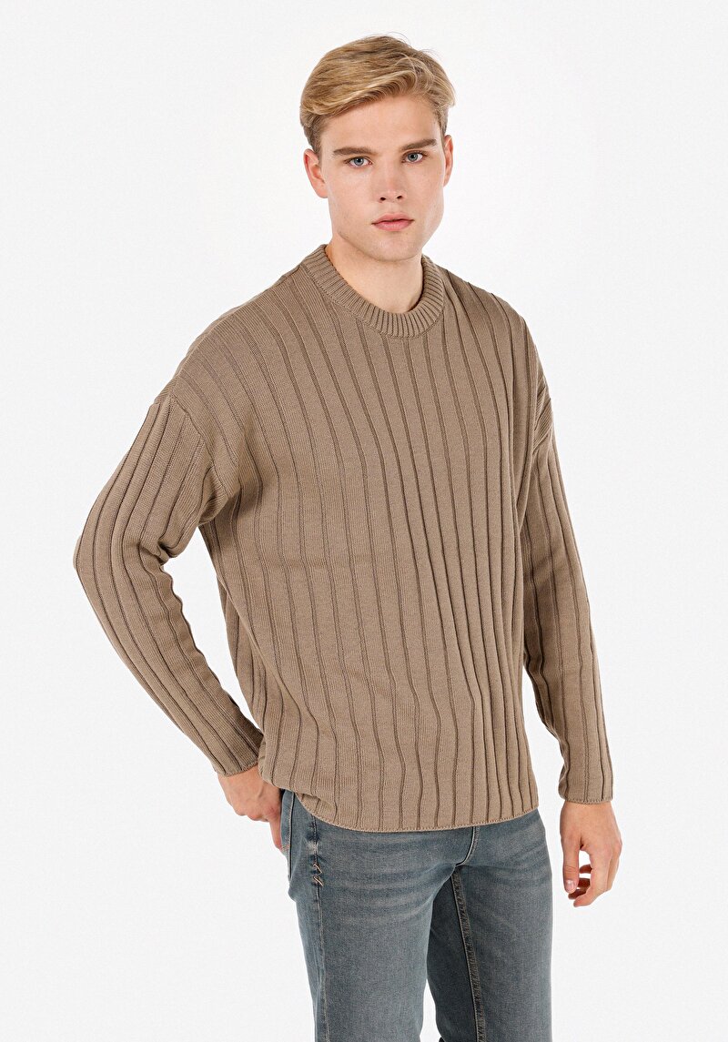 Зображення Светр Чоловічий Бежевий  Cl1074024