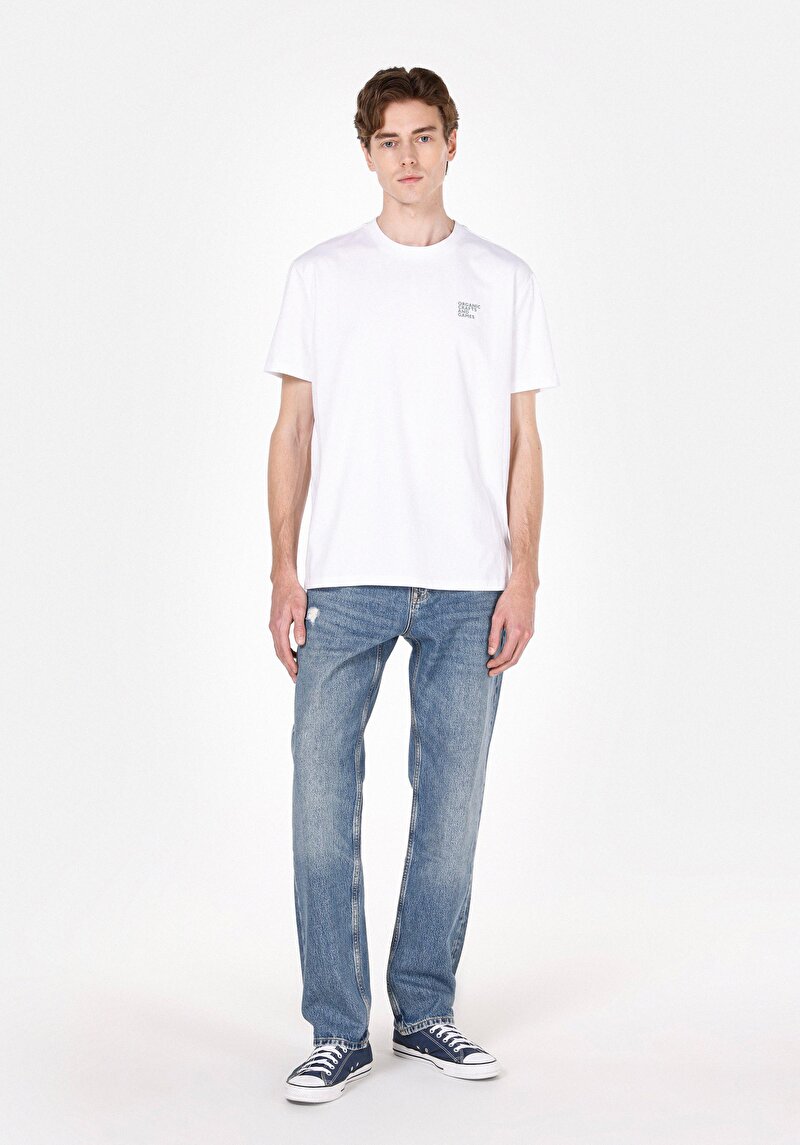 Зображення 045 David Джинси Чоловічі Блакитні Класичного Крою Cl1074500