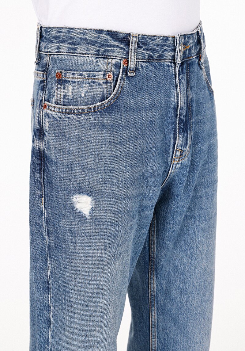 Показати інформацію про 045 David Джинси Чоловічі Блакитні Класичного Крою Cl1074500