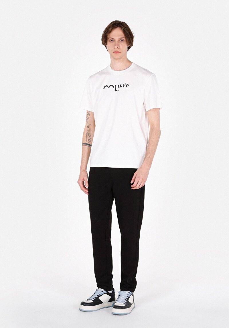 Показати інформацію про Футболка З Коротким Рукавом Чоловіча Біла  Cl1074506