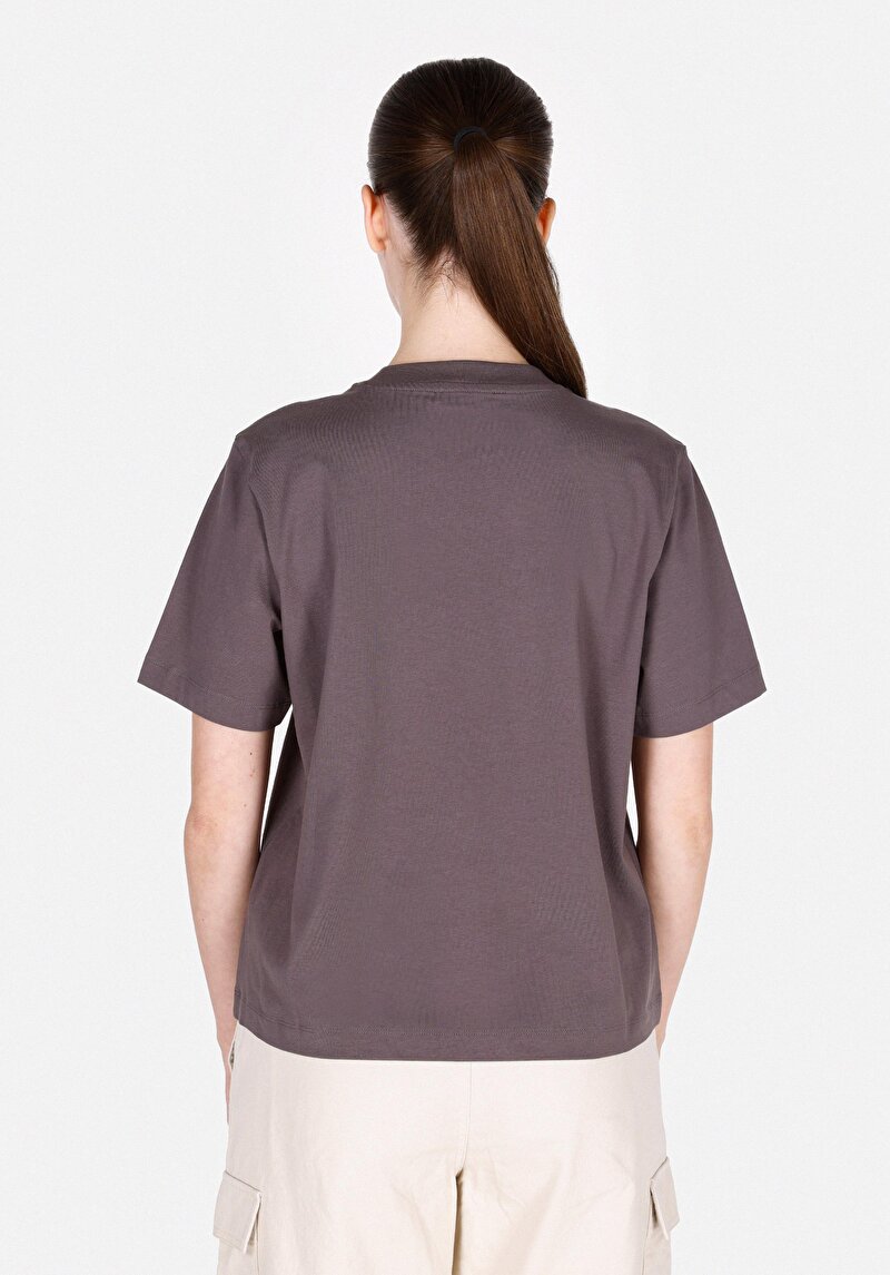 Показати інформацію про Футболка З Коротким Рукавом Жіноча Сіра  Cl1074770