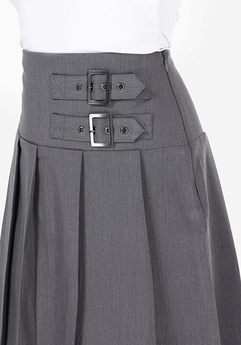 Показати інформацію про Спідниця Жіноча Сіра  Cl1070745