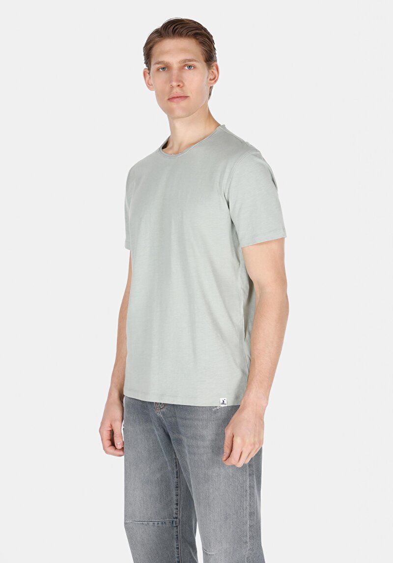 Зображення Футболка З Коротким Рукавом Чоловіча Бірюзова  Cl1058580