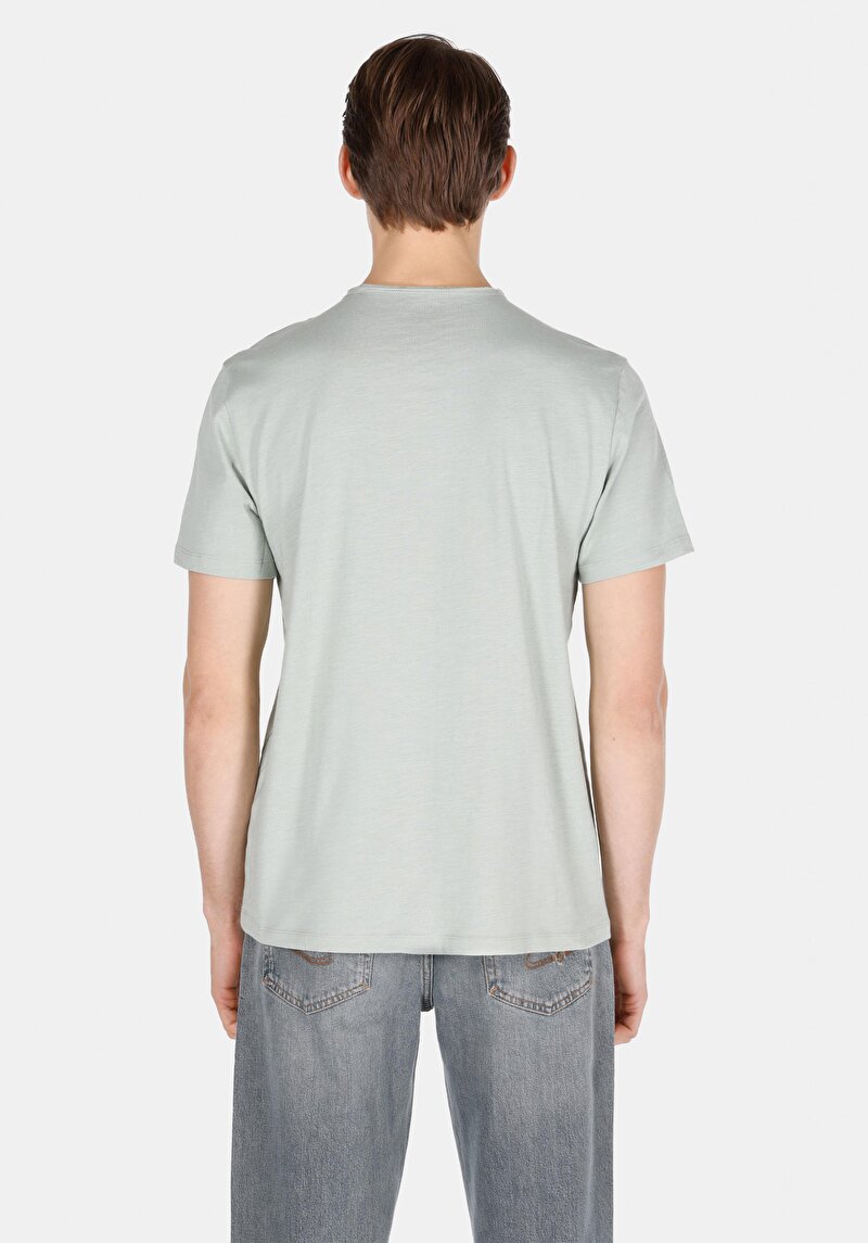 Зображення Футболка З Коротким Рукавом Чоловіча Бірюзова Cl1058580