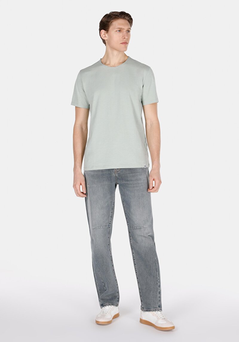 Зображення Футболка З Коротким Рукавом Чоловіча Бірюзова Cl1058580