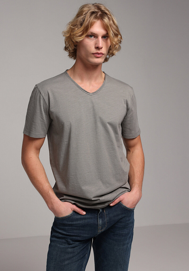 Зображення Футболка З Коротким Рукавом Чоловіча Зелена Cl1058584