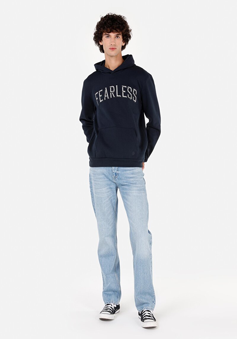 Показати інформацію про Толстовка Чоловіча Синя  Cl1071441