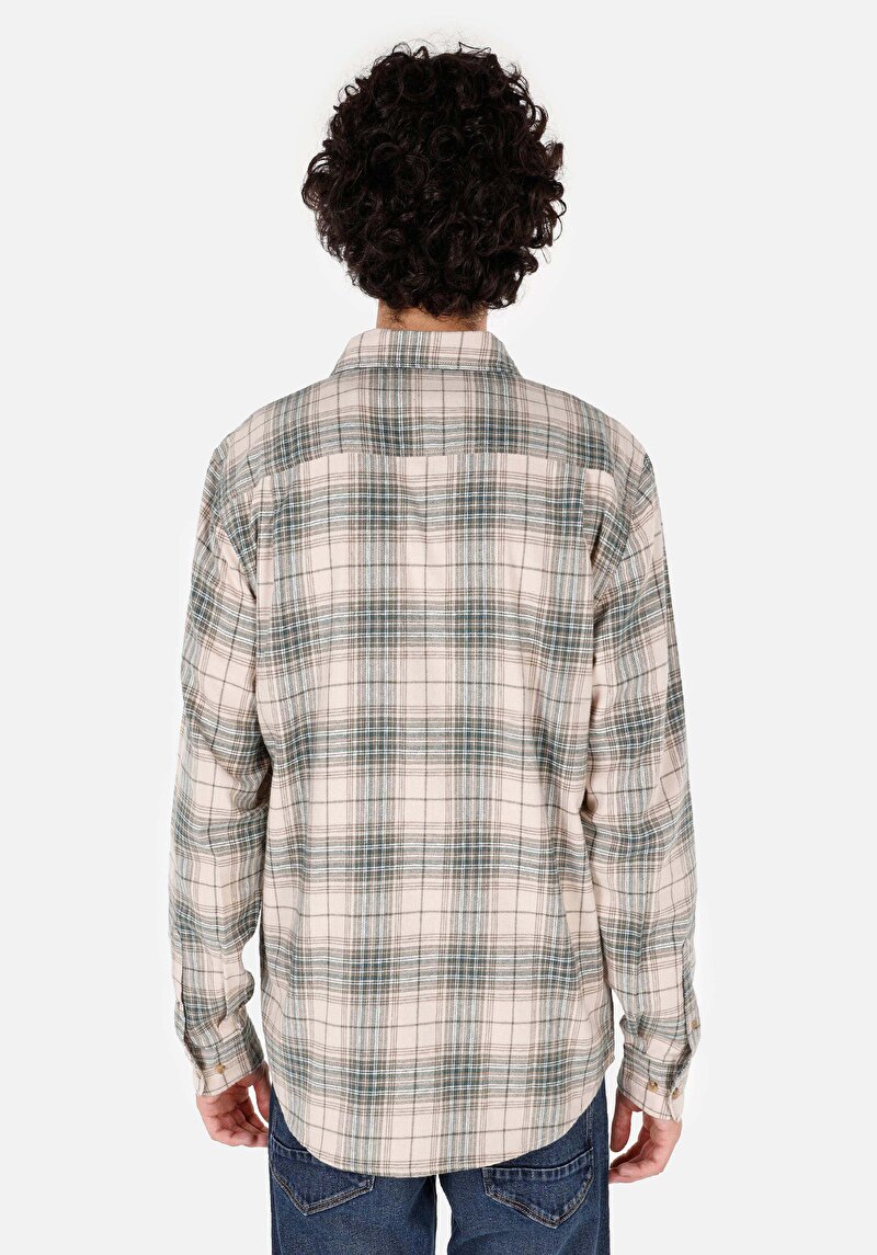 Показати інформацію про Сорочка З Довгим Рукавом Чоловіча Бежева  Cl1070842