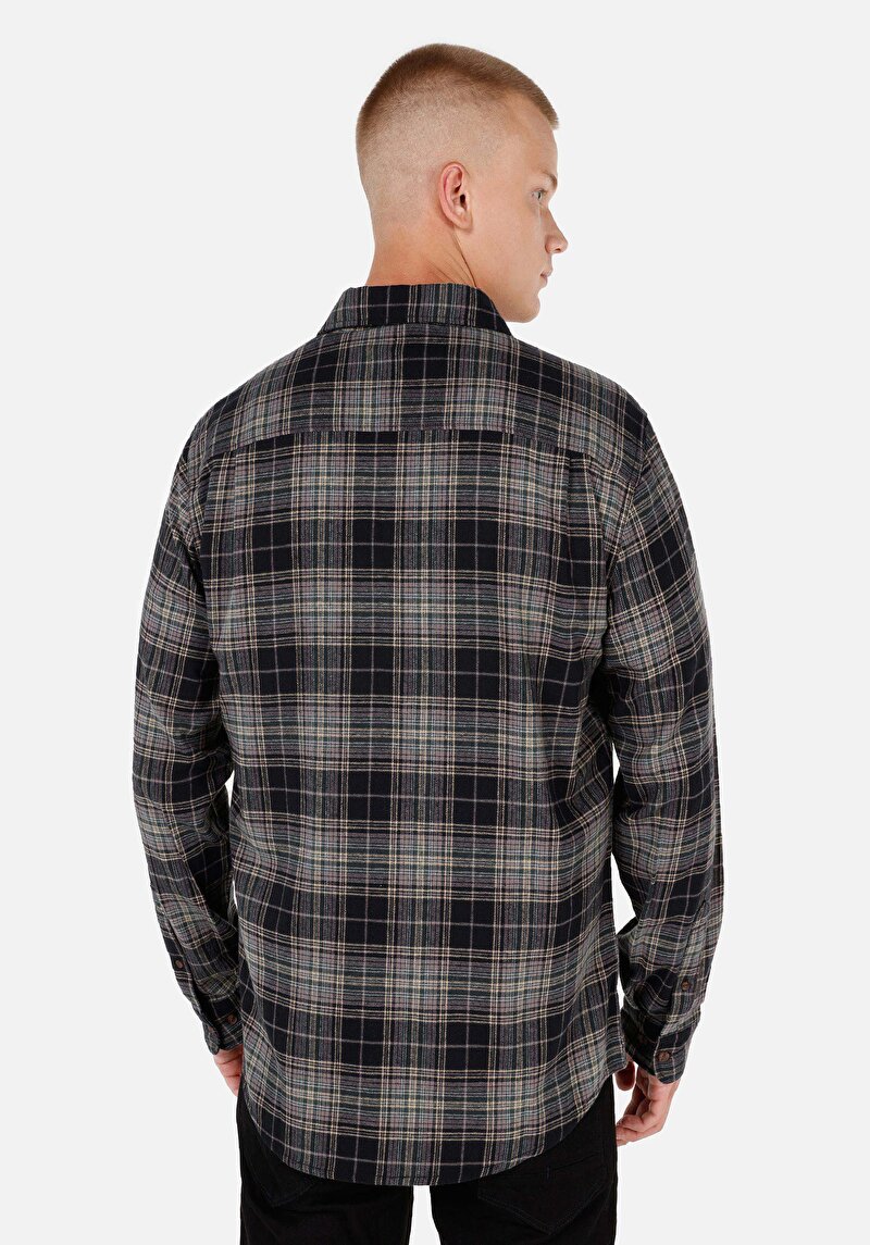 Показати інформацію про Сорочка З Довгим Рукавом Чоловіча Зелена  Cl1070842