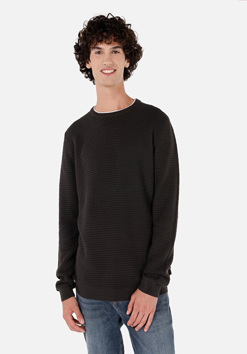 Зображення Светр Чоловічий Сірий Cl1071672