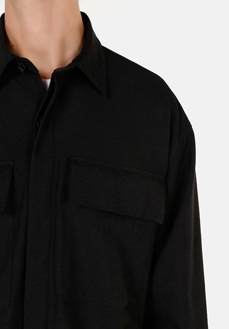 Показати інформацію про Сорочка З Довгим Рукавом Чоловіча Сіра  Cl1070845