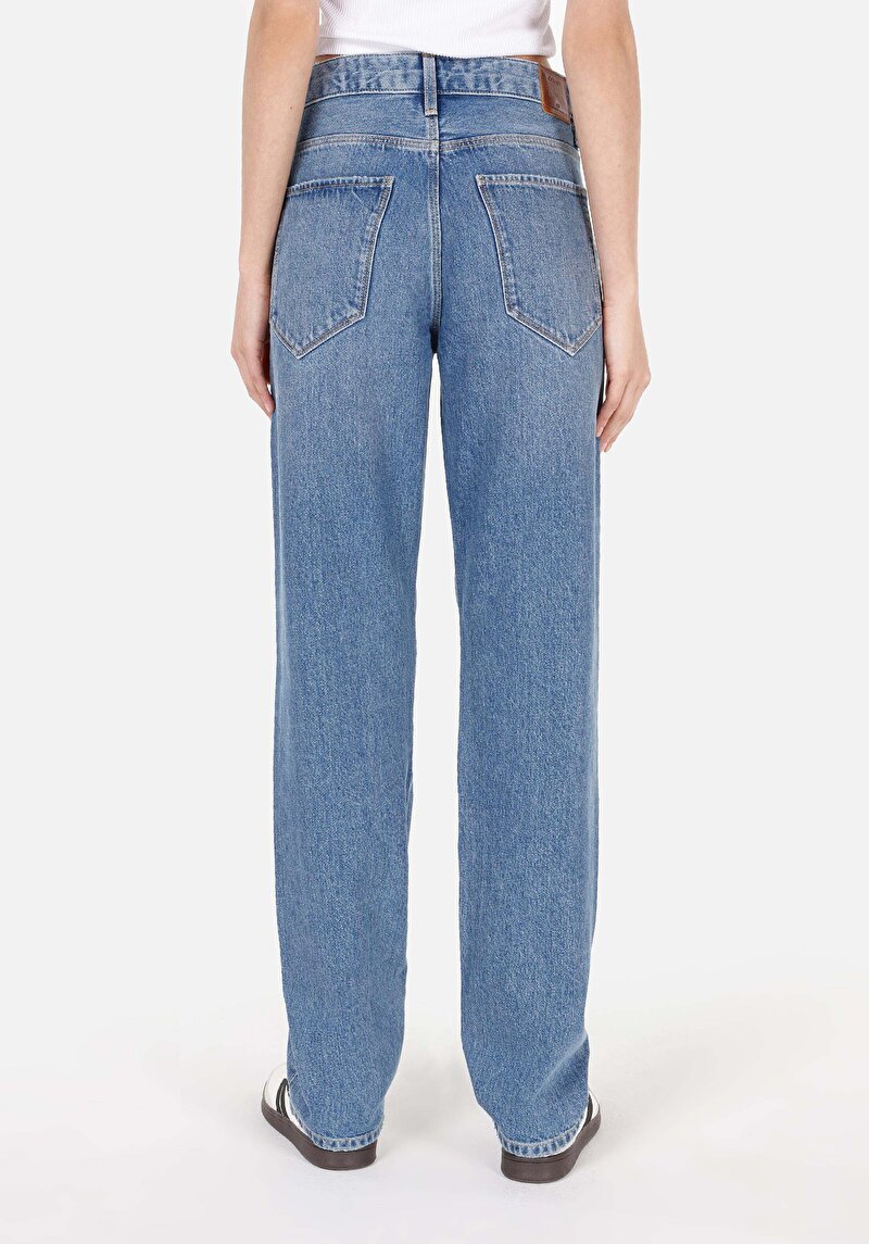 Зображення Джинси Жіночі Блакитні Прямого Крою Cl1071684