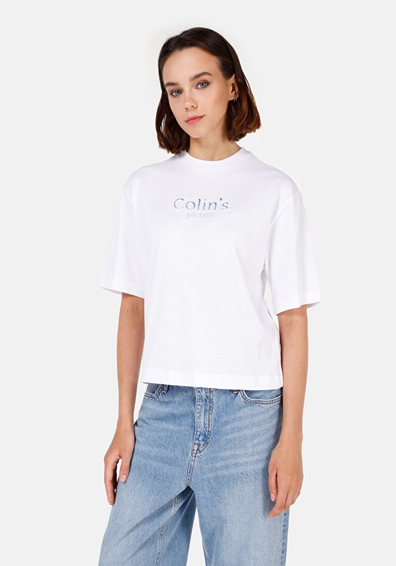 Зображення Футболка З Коротким Рукавом Жіноча Біла  Cl1071720