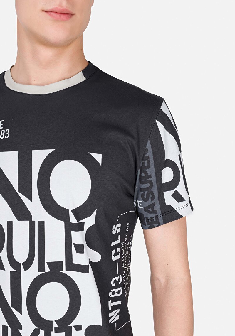 Показати інформацію про Футболка З Коротким Рукавом Чоловіча Сіра  Cl1071721