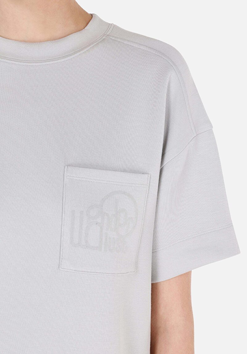 Показати інформацію про Футболка З Коротким Рукавом Жіноча Сіра  Cl1070872